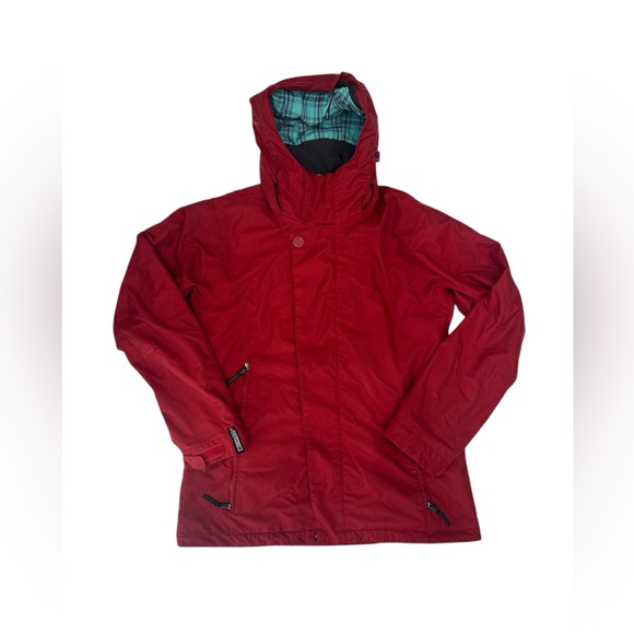 Bonfire Snowboard Men’s Jacket Hooded Red Size‎ L - Picture 1 of 7